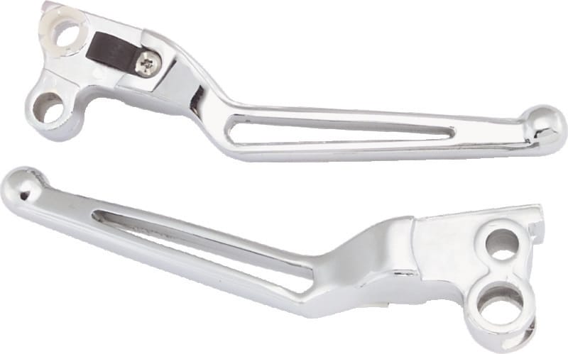 Bikers Choice — Bikers Choice 82-95 Big Twin & XL Chrome Custom Slotted Lever Set