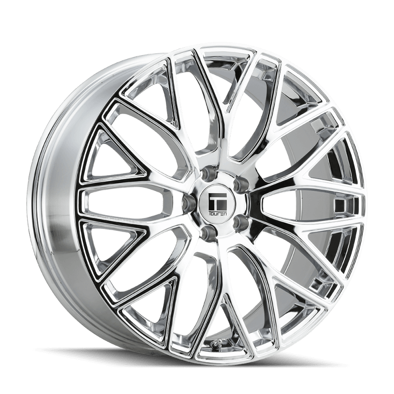 Touren — Touren 3276 TR76 20x8.5 / 5x120 BP / 35mm Offset / 74.1mm Hub Chrome Wheel
TOUREN 3276