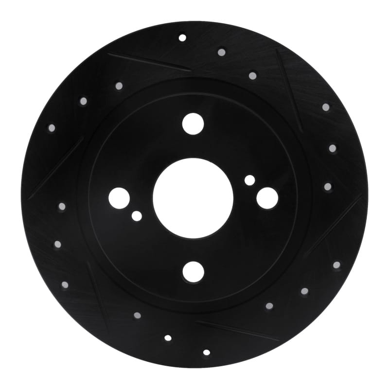 R1 Concepts — R1 87-92 Chevrolet Nova Rear Right Drilled & Slotted Black Brake Rotor
R1 Brake Rotor Drill
