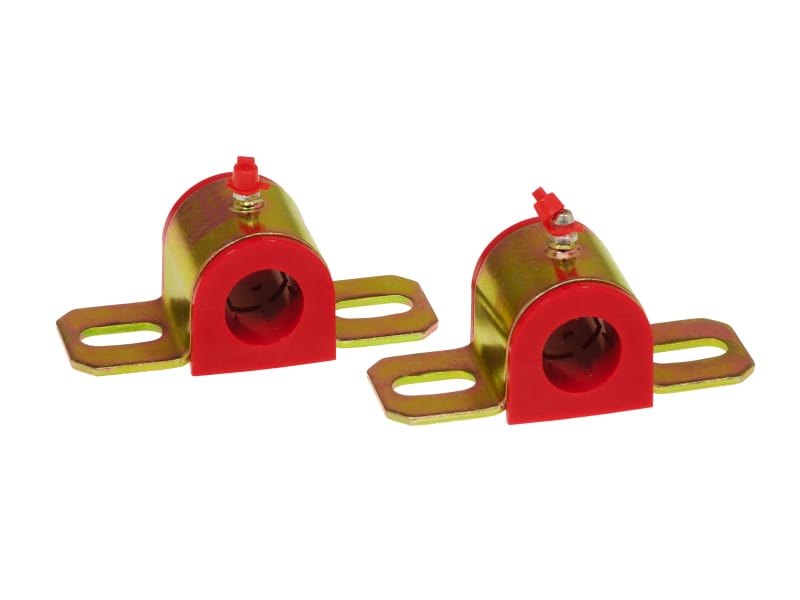 Prothane — Prothane Universal Greasable Sway Bar Bushings - 25MM - Type B Bracket - Red
SWAY BAR BUSHINGS