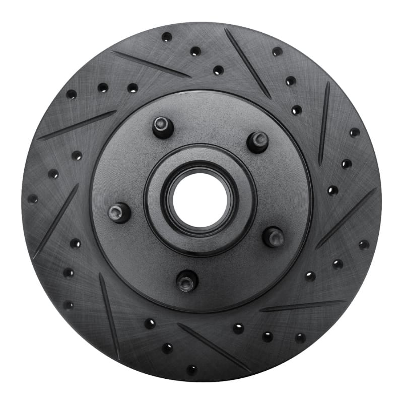 R1 Concepts — R1 80-83 Ford F-100 Front Right Drilled & Slotted Black Brake Rotor
R1 Brake Rotor Drill