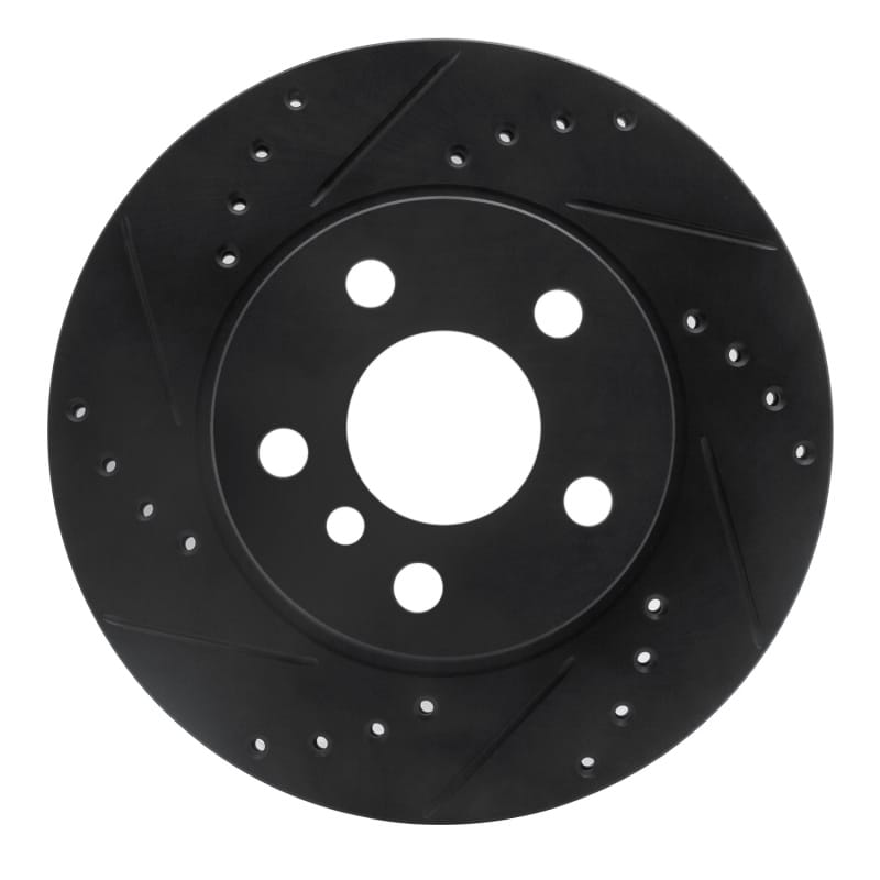 R1 Concepts — R1 14-21 BMW i3 Front Left Drilled & Slotted Black Brake Rotor
R1 Brake Rotor Drill
