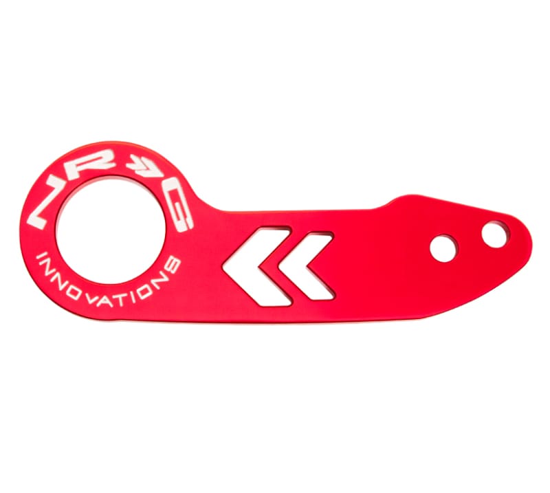NRG — NRG Universal Rear Tow Hook - Anodized Red