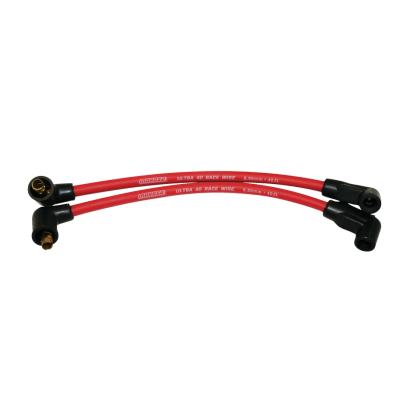 Moroso — Moroso 82-89 Harley-Davidson FXR Ultra 40 Wire Set - Red