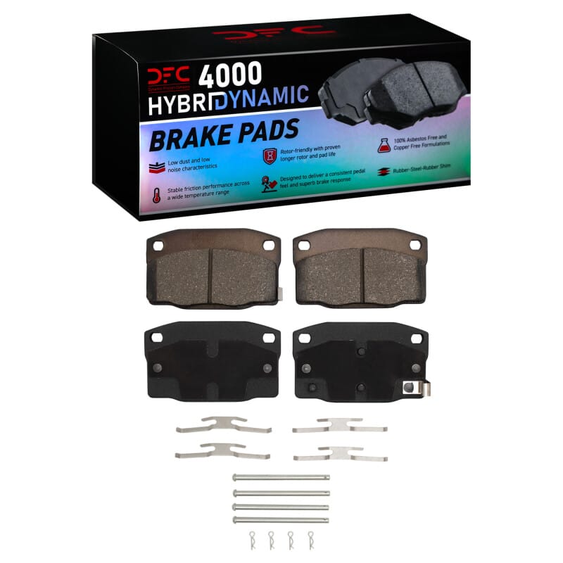 DFC — DFC 88-93 Pontiac LeMans Front 4000 HybriDynamic Brake Pads and Hardware Kit
DFC Brake Pad Set