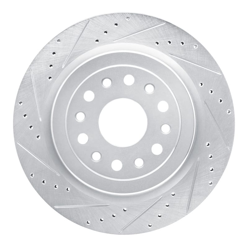 R1 Concepts — R1 19-25 Ram 1500 Rear Left Drilled & Slotted Silver Brake Rotor
R1 Brake Rotor Drill