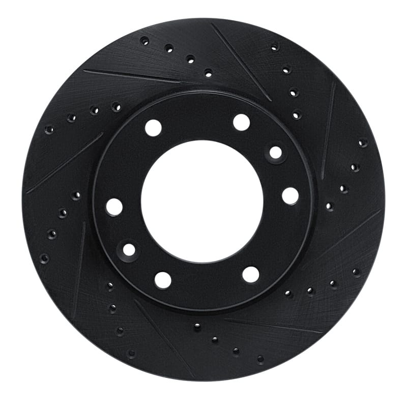 R1 Concepts — R1 06-14 Hyundai Entourage Front Right Drilled & Slotted Black Brake Rotor
R1 Brake Rotor Drill