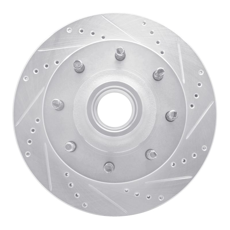 R1 Concepts — R1 99-02 Ford F-250 2WD (Super Duty) Front Right Drilled & Slotted Silver Brake Rotor
R1 Brake Rotor Drill