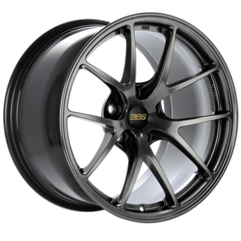 BBS — BBS RI-A 18x8.5 5x112 ET38 Diamond Black Wheel -82mm PFS Required