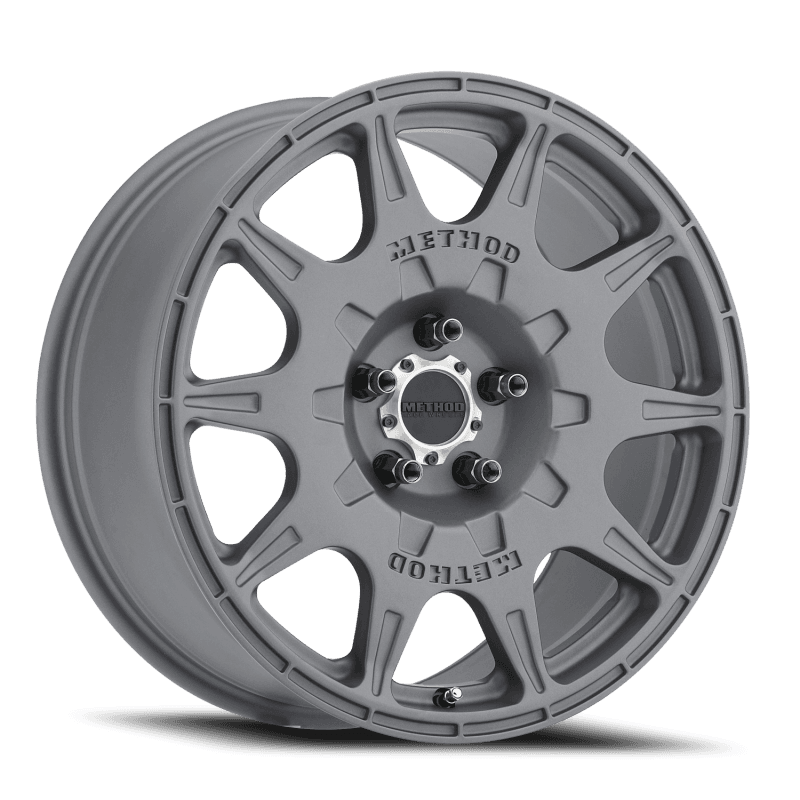 Method Wheels — Method MR502 RALLY 17x8 +38mm Offset 5x4.5 67.1mm CB Titanium Wheel