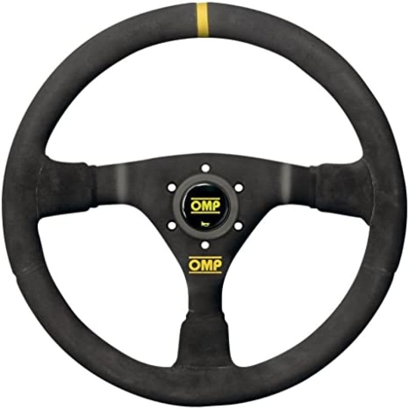 OMP — OMP WRC Steering Wheel - Large Leather (Black)
