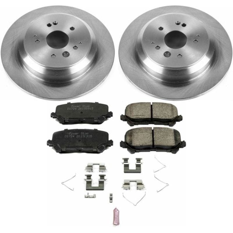 PowerStop — Power Stop 14-16 Acura MDX Rear Autospecialty Brake Kit