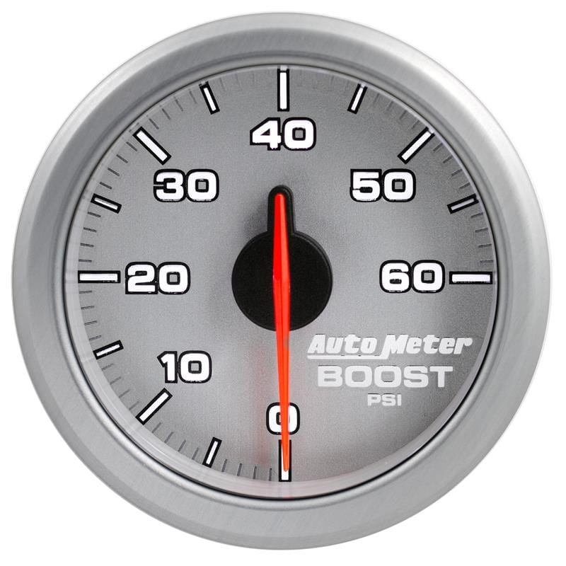 AutoMeter — Autometer Airdrive 2-1/6in Boost Gauge 0-60 PSI - Silver
GA 2" BST AIRDRIV SL