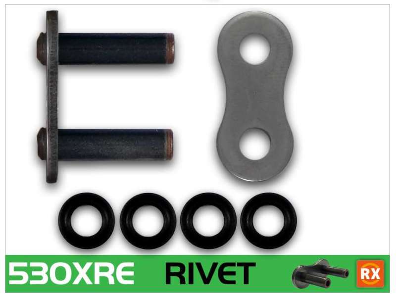 RK Chain — RK Chain 530XRE-RIVET - Natural