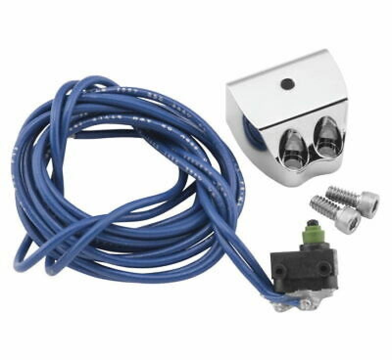 Performance Machine — Performance Machine Brake Light Switch Assembly - Chrome