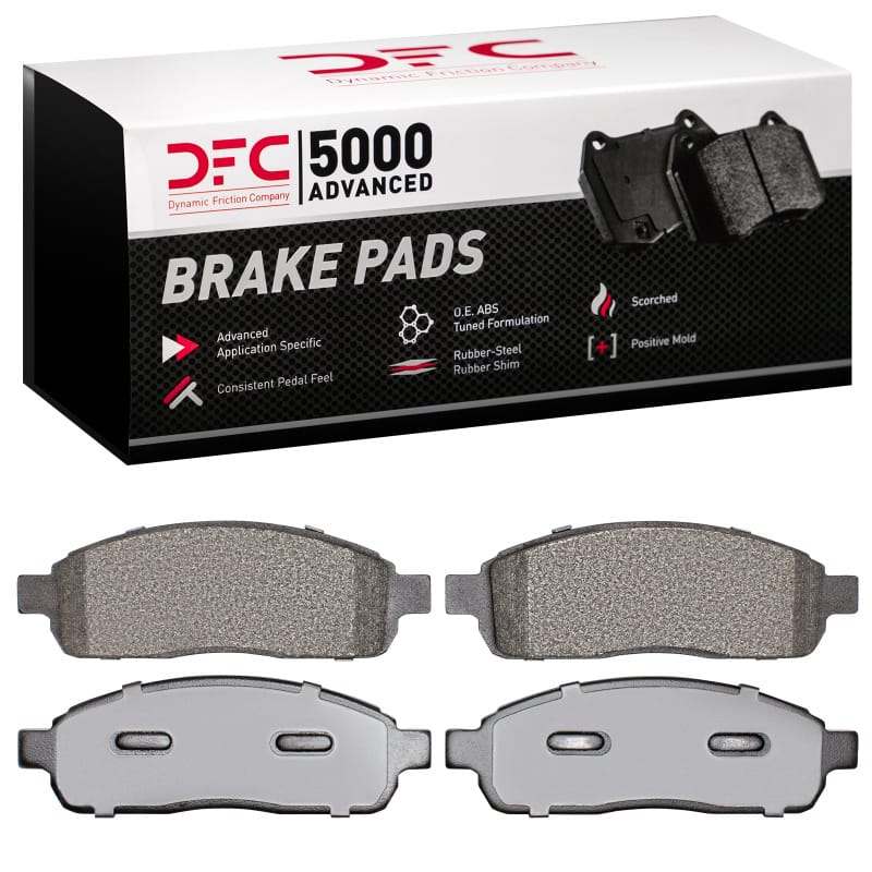 DFC — DFC 04-09 Ford F-150 RWD Front 5000 Advanced Semi Metallic Brake Pads
DFC Brake Pad Set