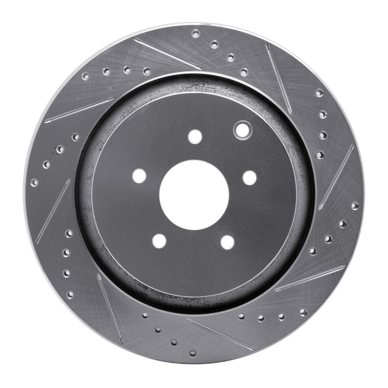 R1 Concepts — R1 09-24 Infiniti Q70 Rear Right Drilled & Slotted Silver Brake Rotor
R1 Brake Rotor Drill