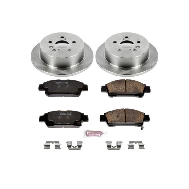 PowerStop — Power Stop 04-10 Toyota Sienna Rear Autospecialty Brake Kit