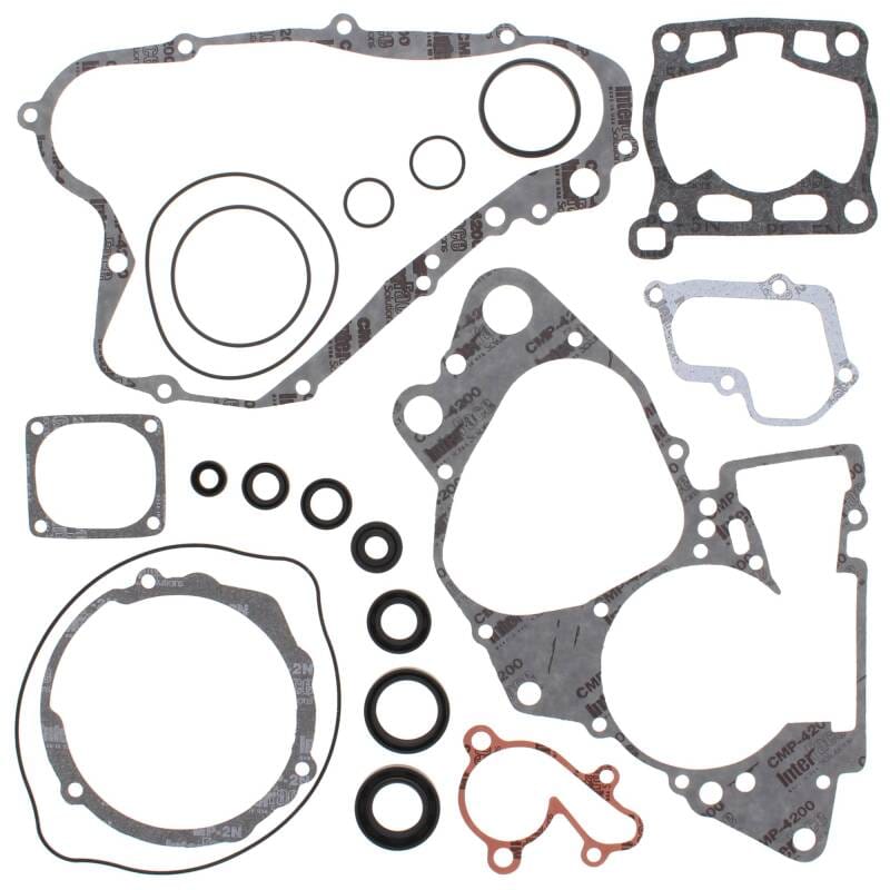Vertex Pistons — Vertex Gaskets 1991 Suzuki RM125 Complete Gasket Kit w/ Oil Seals