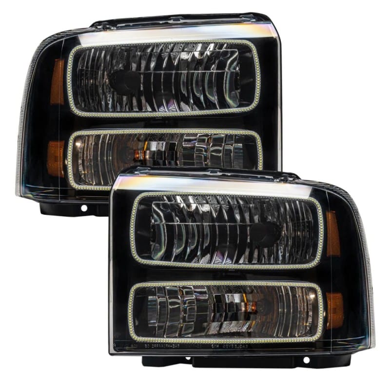 ORACLE Lighting — Oracle 05 Ford Excursion SMD HL - Black - ColorSHIFT w/ BC1 Controller