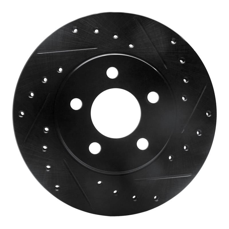 R1 Concepts — R1 95-99 Dodge Neon (USA/Canada) Front Right Drilled & Slotted Black Brake Rotor
R1 Brake Rotor Drill