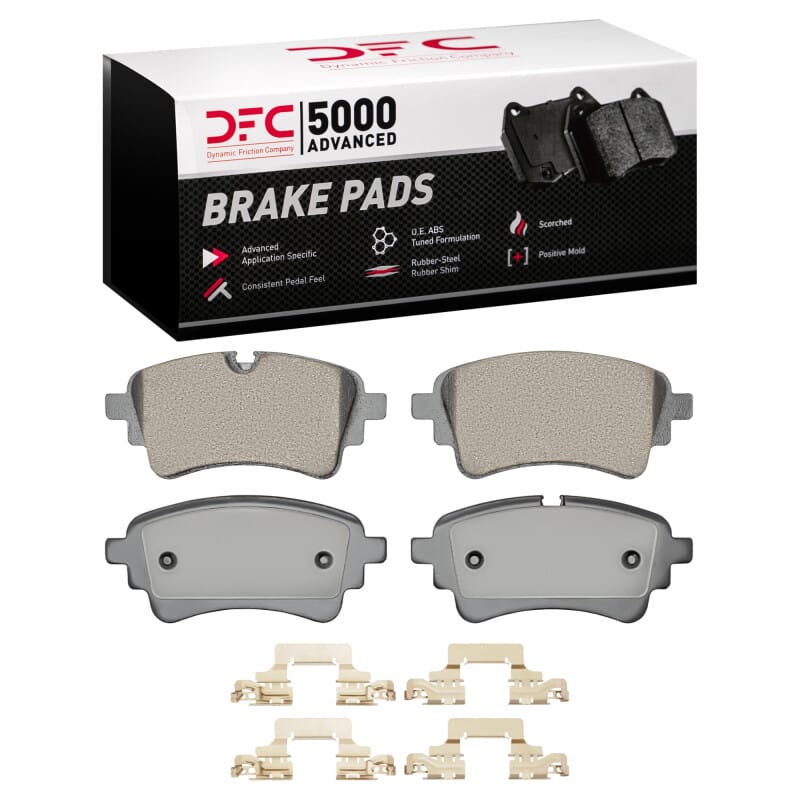 DFC — DFC 20-25 Audi A7 Sportback Rear 5000 Advanced Ceramic Brake Pads and Hardware Kit