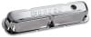 Moroso — Moroso Mopar 273-360 Valve Cover - w/Baffles - Stamped Steel Chrome Plated - Pair