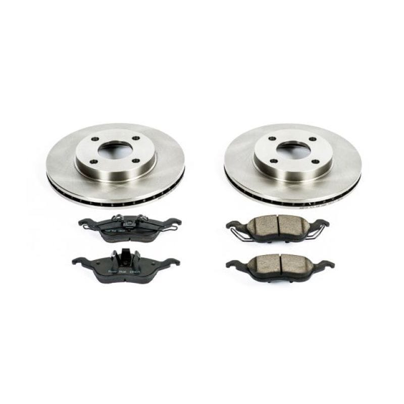 PowerStop — Power Stop 00-04 Ford Focus Front Autospecialty Brake Kit