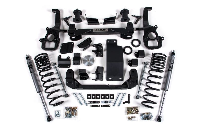 Zone Offroad — Zone Offroad 2025 Ram 1500 4WD 6in Front 5in Rear Susp. Lift System - Lrg Bore - Fox Adv Rear Shocks