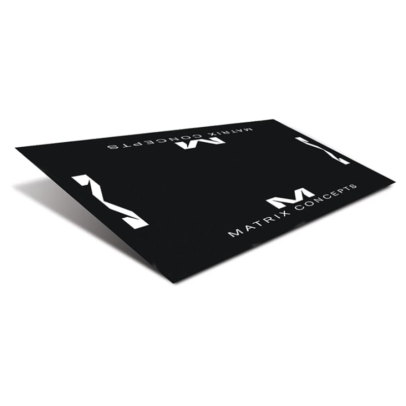 Matrix Concepts — Matrix Concepts R2 Rubber 3MM 3.5 Foot X 7 Foot Floor Mat - Black/White