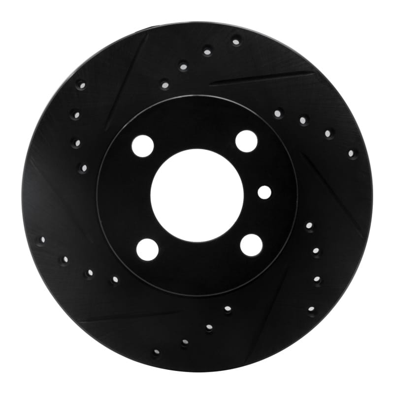 R1 Concepts — R1 76-77 BMW 320I (USA/Canada) Front Left Drilled & Slotted Black Brake Rotor
R1 Brake Rotor Drill