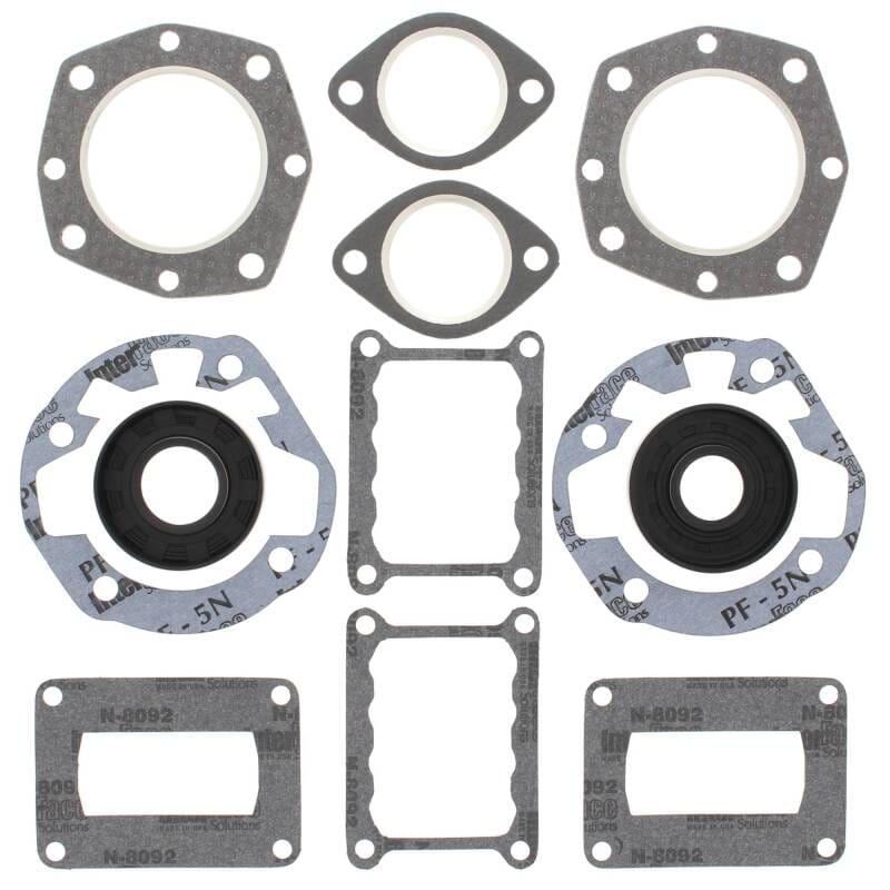 Vertex Pistons — Vertex Gaskets CCW Kioritz KEC 400 Reed Valve 22 Late FC/2 Complete Gasket Kit w/ Oil Seals