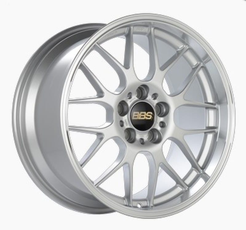 BBS — BBS RG-R 19x8.5 5x114.3 ET18 Sport Silver Polished Lip Wheel -82mm PFS/Clip Required
