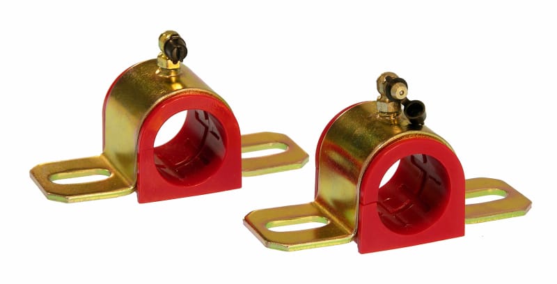 Prothane — Prothane Universal 90 Deg Greasable Sway Bar Bushings - 32MM - Type B Bracket - Red
SWAY BAR BUSHINGS