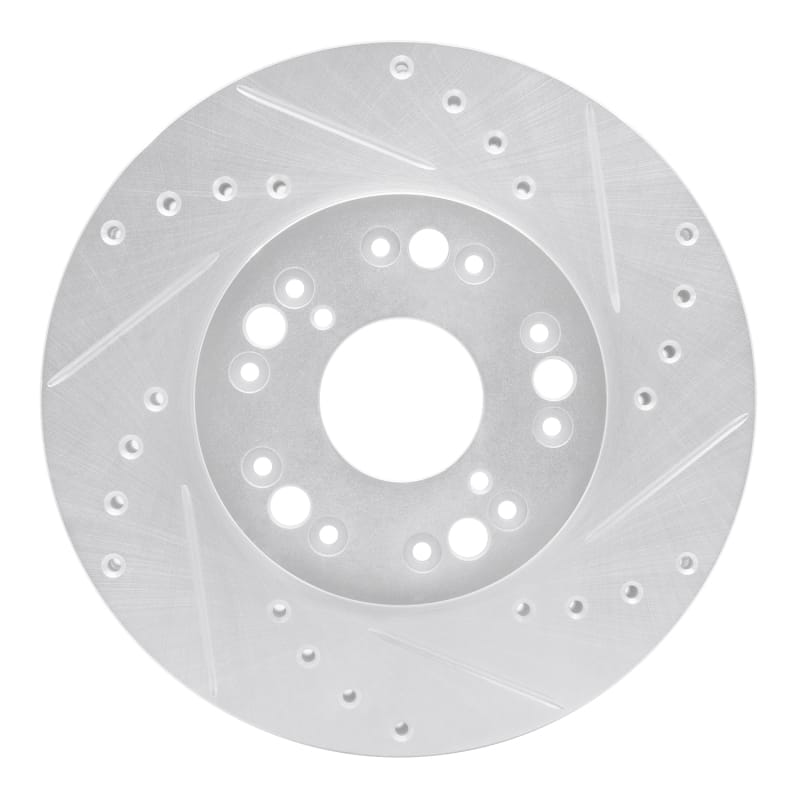 R1 Concepts — R1 91-92 Lexus LS400 Front Right Drilled & Slotted Silver Brake Rotor
R1 Brake Rotor Drill