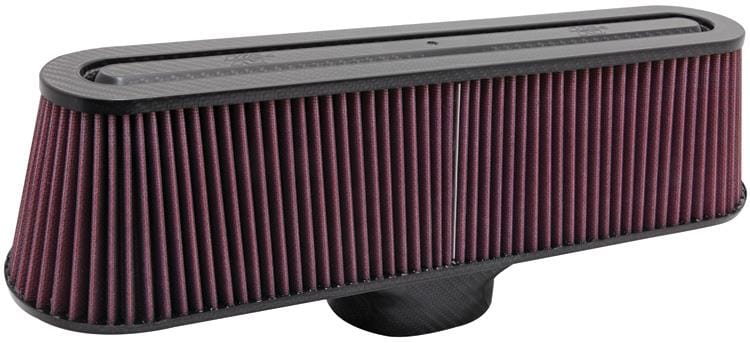 K&N Engineering — Universal Air Filter - Carbon Fiber Top and Base
Universal Air Filter-Carbon Fiber Top and Base