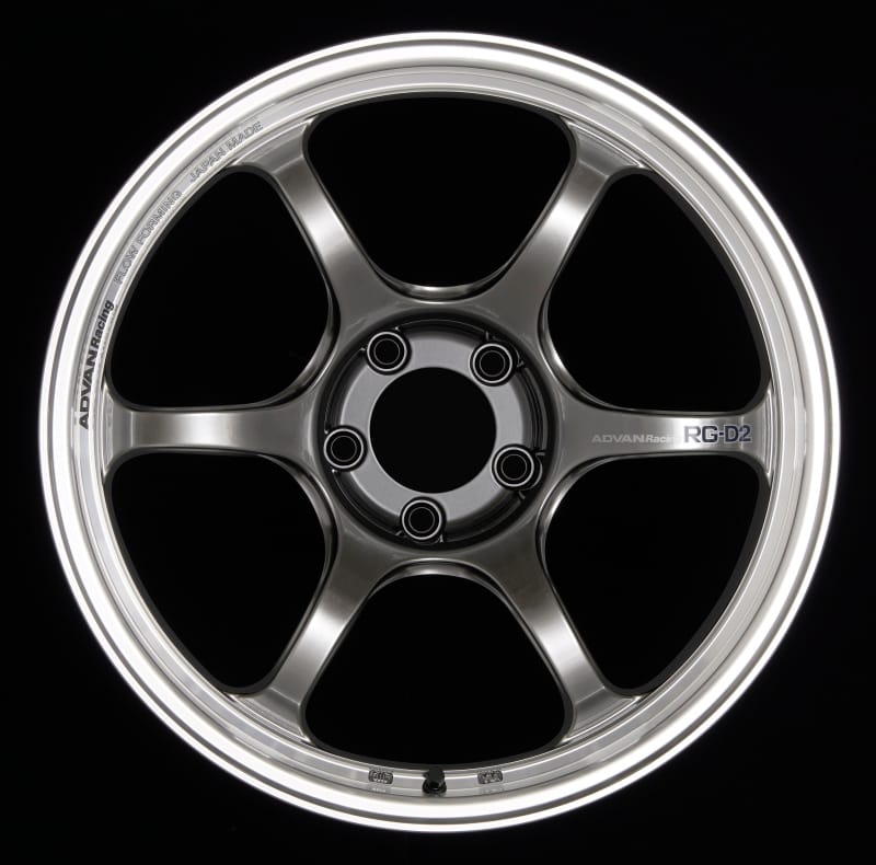 Advan — Advan RG-D2 16x6.5 +38 4x100 Machining and Racing Hyper Black Wheel