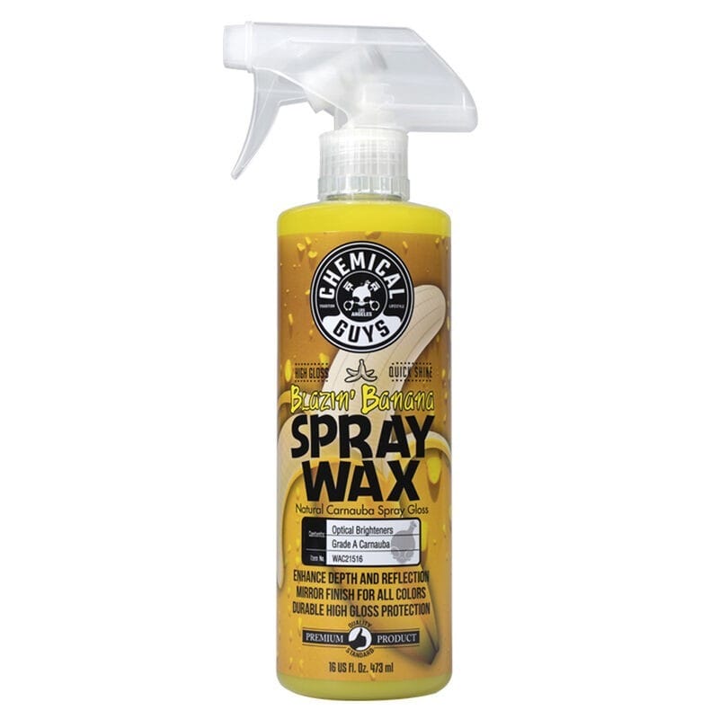 Chemical Guys — Chemical Guys Blazin Banana Carnauba Spray Wax - 16oz