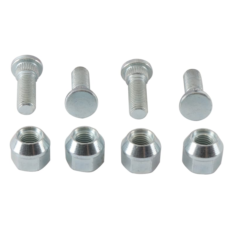 All Balls Racing — All Balls Racing 06-10 Yamaha YFM45FX Wolverine 450 4x4 Wheel Stud & Nut Kit Front