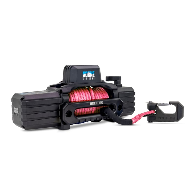 Borne Off-Road — Borne Off-Road 10K Winch - Pink Synthetic Rope