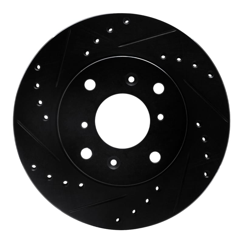 R1 Concepts — R1 98-02 Acura CL Front Left Drilled & Slotted Black Brake Rotor
R1 Brake Rotor Drill