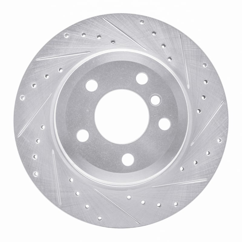 R1 Concepts — R1 07-19 BMW X6 Rear Right Drilled & Slotted Silver Brake Rotor
R1 Brake Rotor Drill