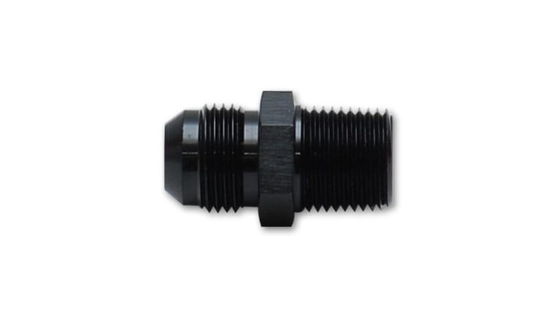 Vibrant — Vibrant Straight Adapter Fitting Size -8AN x 3/4in NPT
8AN-3/4"NPTAlAdptrFt
-8AN-3/4"NPTMaleFtg
AN Fitting