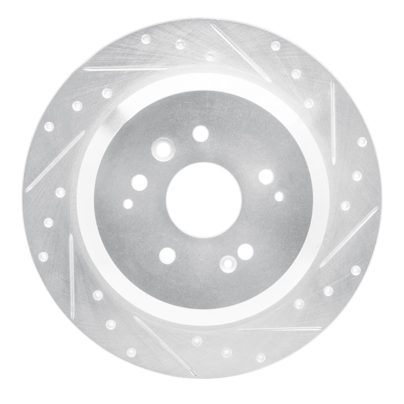 R1 Concepts — R1 14-16 Acura MDX Rear Right Drilled & Slotted Silver Brake Rotor
R1 Brake Rotor Drill