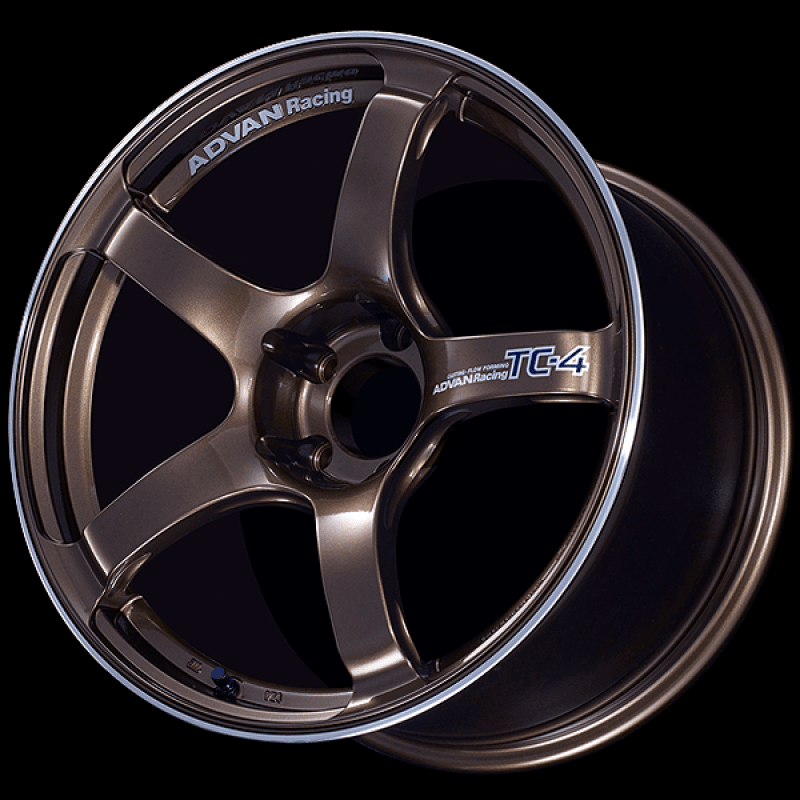 Advan — Advan TC4 18x8.5 +51 5x114.3 Racing Umber Bronze and Ring Wheel