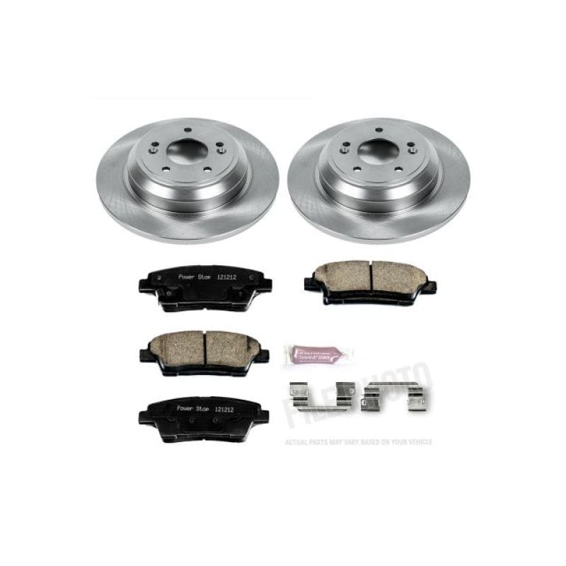 PowerStop — Power Stop 17-18 Genesis G80 Rear Autospecialty Brake Kit
