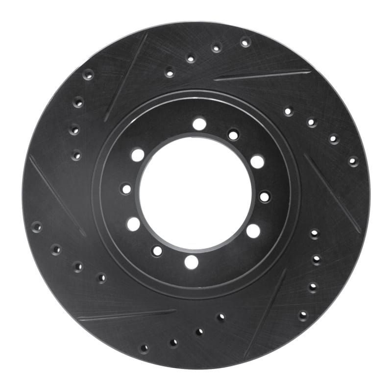 R1 Concepts — R1 90-04 Mitsubishi Montero Sport (USA/Canada) Front Left Drilled & Slotted Black Brake Rotor
R1 Brake Rotor Drill