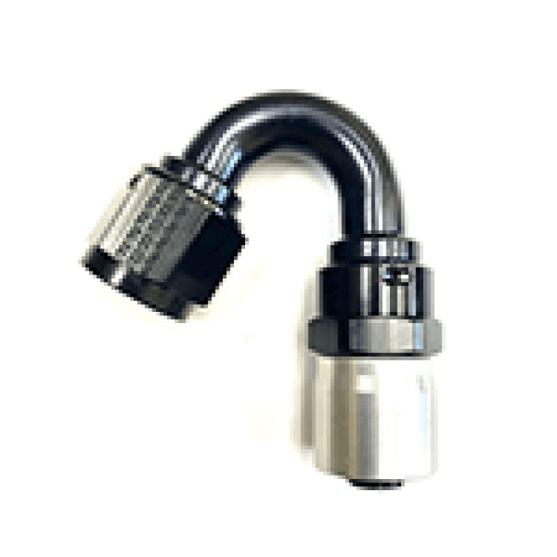 Fragola — Fragola -6AN x 150 Degree Sport Crimp Hose End