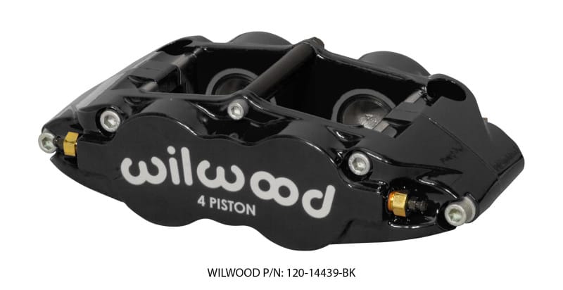Wilwood — Wilwood Caliper Forged Narrow Superlite FNSL4R-DS Dust Seal 1.25/1.25 1.10in Rotor Width - Black
BRAKE CALIPER