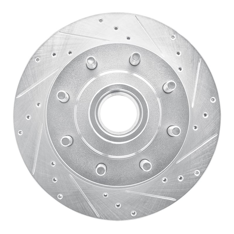 R1 Concepts — R1 95-07 Ford E-250 Econoline Front Right Drilled & Slotted Silver Brake Rotor
R1 Brake Rotor Drill